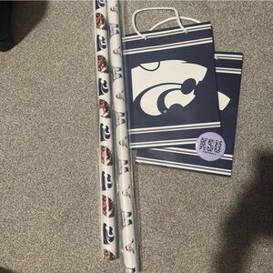 KSU Gift Wrap and Bag Set